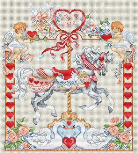(image for) February Forever Carousel Horse